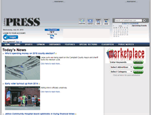 Tablet Screenshot of lafollettepress.com